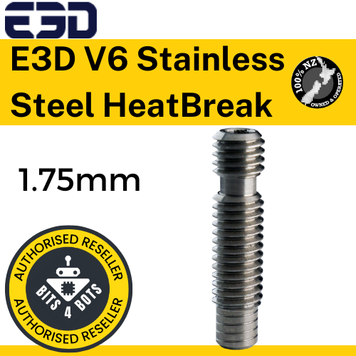 E3D V6 Stainless Steel HeatBreak 1.75mm
