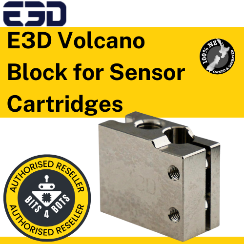 E3D Volcano Block for Sensor Cartridges