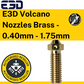 E3D Volcano Nozzles Brass 0.4mm