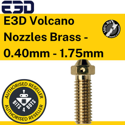 E3D Volcano Nozzles Brass 0.4mm