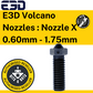 E3D Volcano Nozzles Nozzle X 0.60mm