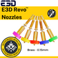 E3D Revo™ Nozzles Brass 0.15mm