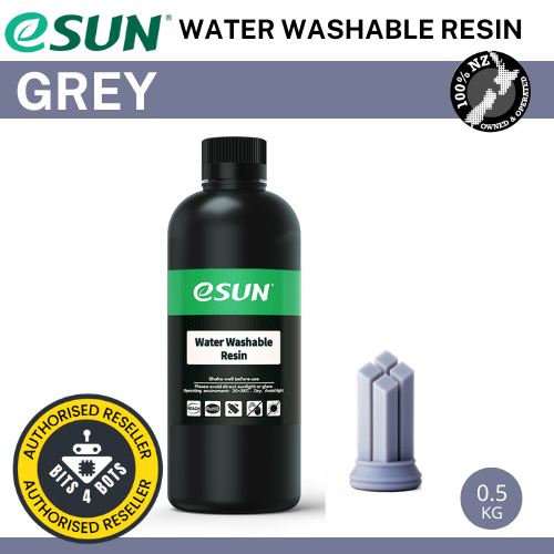  eSun WATER WASHABLE resin for LCD/DLP 3D Printing Grey