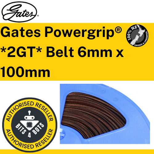 Gates Powergrip® *2GT* Belt 6mm x 100mm