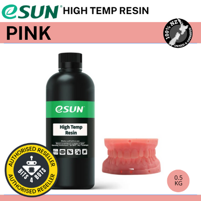 eSun HIGH TEMPERATURE resin for LCD/DLP 3D Printing Pink