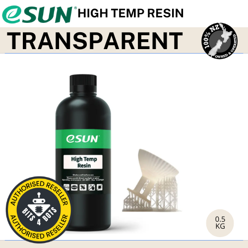 eSun HIGH TEMPERATURE resin for LCD/DLP 3D Printing Transparent