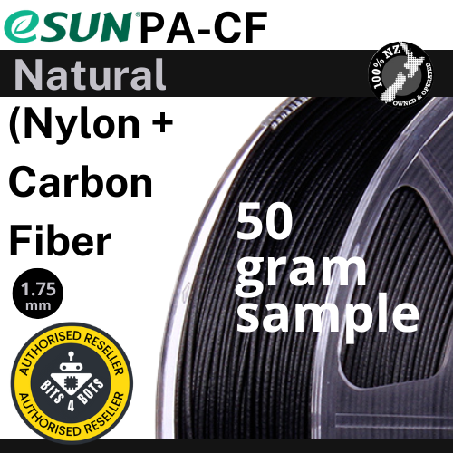 50 gram sample - eSun ePA-CF (Nylon + Carbon Fiber) 1.75mm Filament