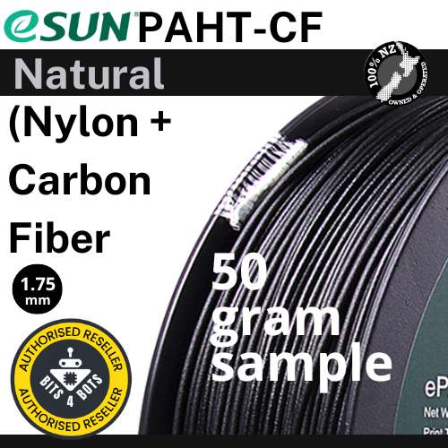50 gram sample - eSun ePAHT-CF (Nylon + Carbon Fiber) 1.75mm Filament