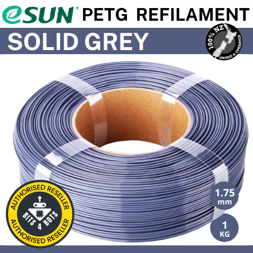 eSun PETG Solid Grey 1.75mm Refilament 1kg