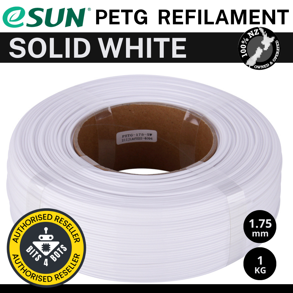 eSun PETG 1.75mm Refilament 1kg (eSpool+ and Bambu Lab Reusable Spool compatible)