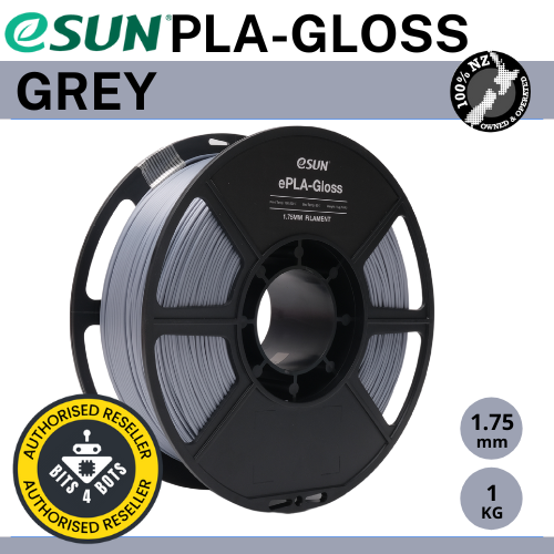 eSun ePLA-Gloss Grey1.75mm Filament 1kg
