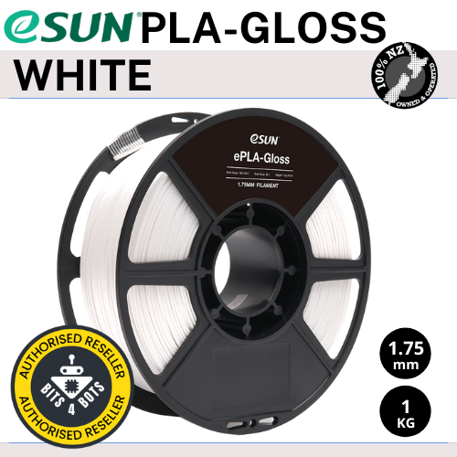 eSun ePLA-Gloss White 1.75mm Filament 1kg
