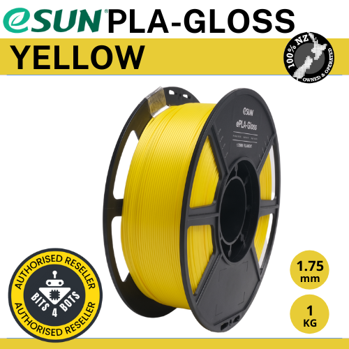 eSun ePLA-Gloss Yellow 1.75mm Filament 1kg