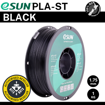 eSun ePLA-ST Black 1.75mm Filament 1 kg
