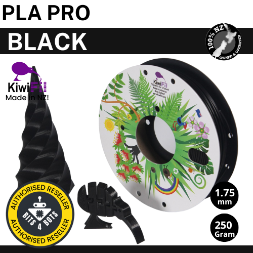 KiwiFil PLA Pro Black 1.75mm 250g