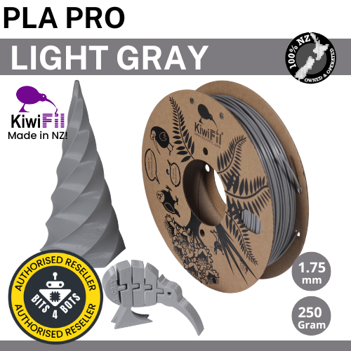 KiwiFil PLA Pro Light Grey 1.75mm 250g