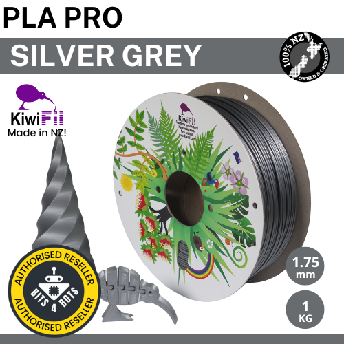 KiwiFil PLA Pro Slver Grey 1.75mm 1kg