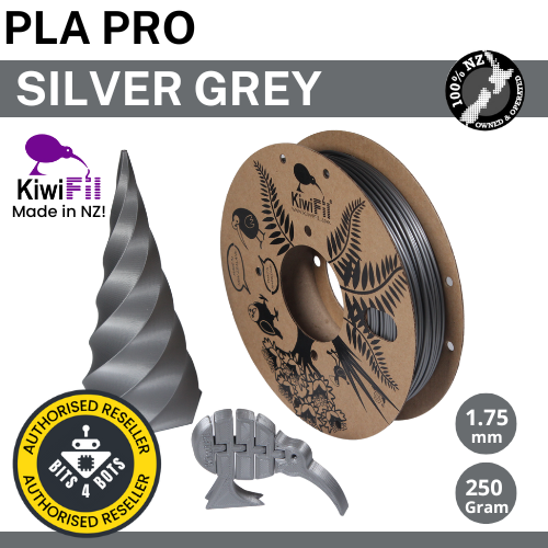 KiwiFil PLA Pro Silver Grey 1.75mm 250g
