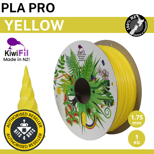 KiwiFil PLA Pro Yellow 1.75mm 1kg