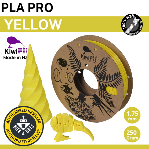 KiwiFil PLA Pro Yellow 1.75mm 250g