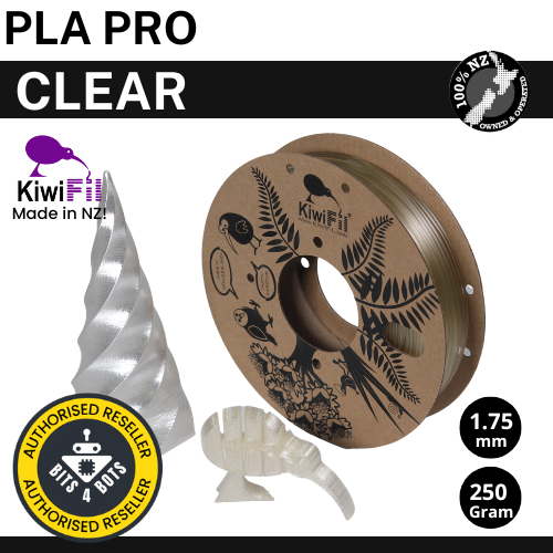 KiwiFil PLA Pro Clear 1.75mm 250g