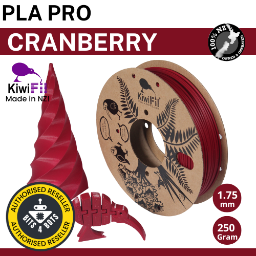 KiwiFil PLA Pro Cranberry 1.75mm 250g