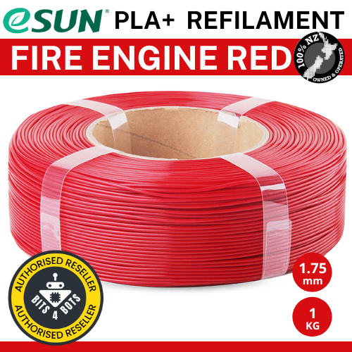 eSun PLA+1.75mm Fire Engine Red Refilament 1 kg