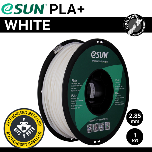 eSun PLA+ White 2.85mm Filament 1 kg