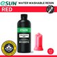 eSun WATER WASHABLE resin for LCD/DLP 3D Printing Red