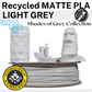 Reflow Recycled Matte PLA - Shades of Grey