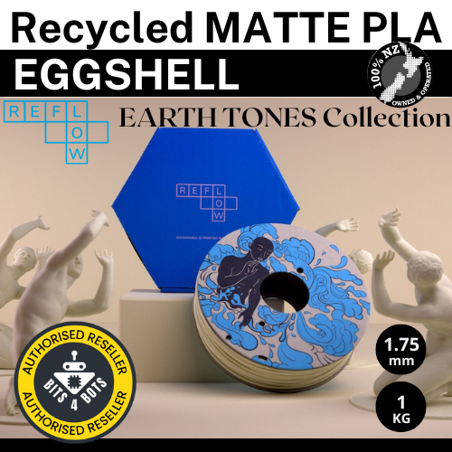 Reflow Recycled Matte PLA - Earth Tones 1.75mm