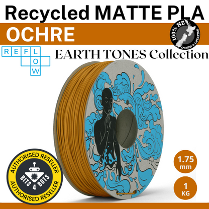 Reflow Recycled Matte PLA - Earth Tones 1.75mm