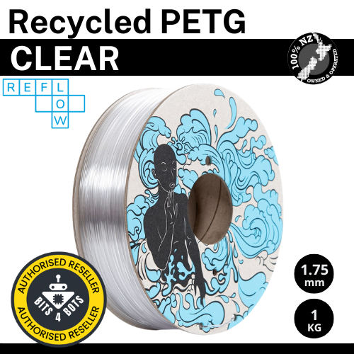 Reflow Recycled PETG - Clear and Natural Collection 1.75mm