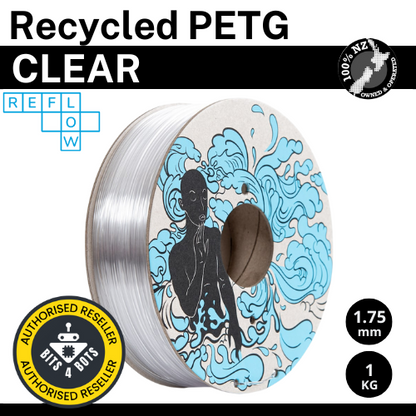 Reflow Recycled PETG - Clear and Natural Collection 1.75mm