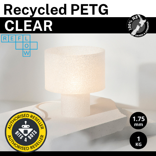 Reflow Recycled PETG - Clear and Natural Collection 1.75mm