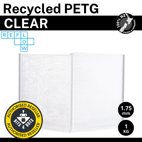 Reflow Recycled PETG - Clear and Natural Collection 1.75mm