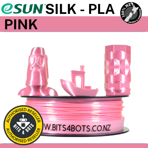 eSun Silk-PLA Pink 1.75mm Filament 1kg