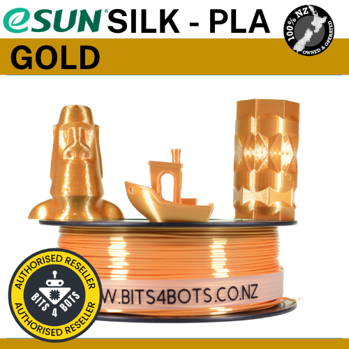 eSun Silk-PLA Gold 1.75mm Filament 1kg