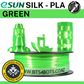 eSun Silk-PLA Green 1.75mm Filament 1kg