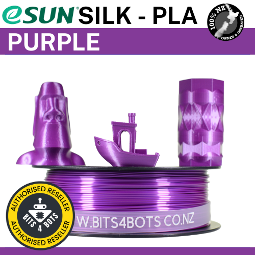 eSun Silk-PLA Purple 1.75mm Filament 1kg