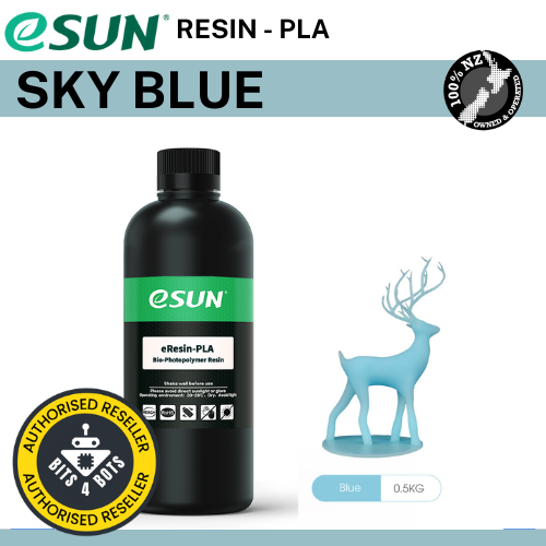eSun PLA (BIO) resin for LCD/DLP 3D Printing Sky Blue