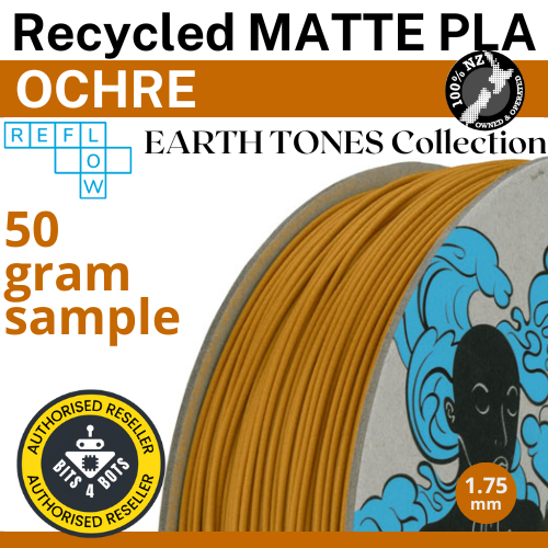 Sample - Reflow Recycled Matte PLA - Earth Tones