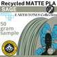 Sample - Reflow Recycled Matte PLA - Earth Tones