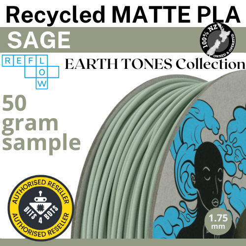 Sample - Reflow Recycled Matte PLA - Earth Tones