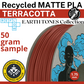 Sample - Reflow Recycled Matte PLA - Earth Tones