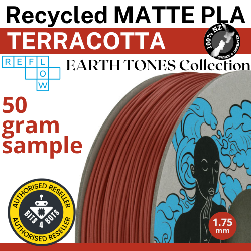 Sample - Reflow Recycled Matte PLA - Earth Tones