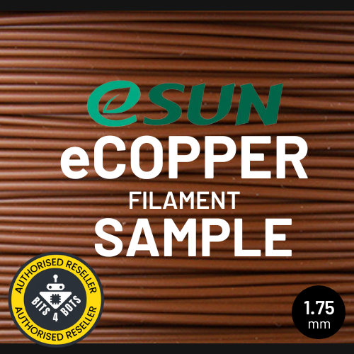 50 gram sample - eSun Copper 1.75mm Filament