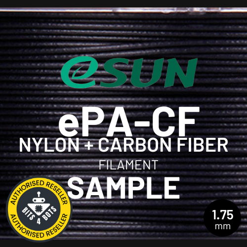 50 gram sample - eSun ePA-CF (Nylon + Carbon Fiber) 1.75mm Filament