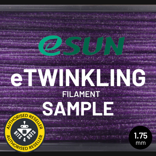 50 gram sample - eSun eTwinkling 1.75mm Filament