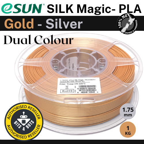 eSUN Silk Blue & Green Dual Color 3D Printer Filament PLA 1.75mm 1KG Spool